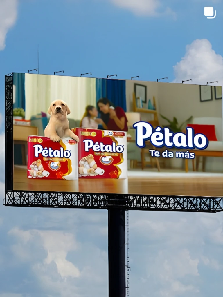 Espectacular de Pétalo con sus productos