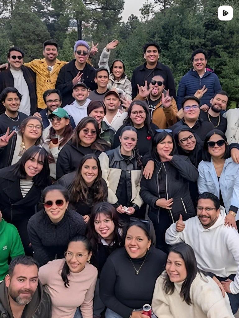 Foto de grupo de un equipo